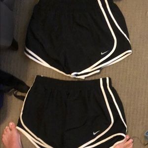 2 Nike shorts